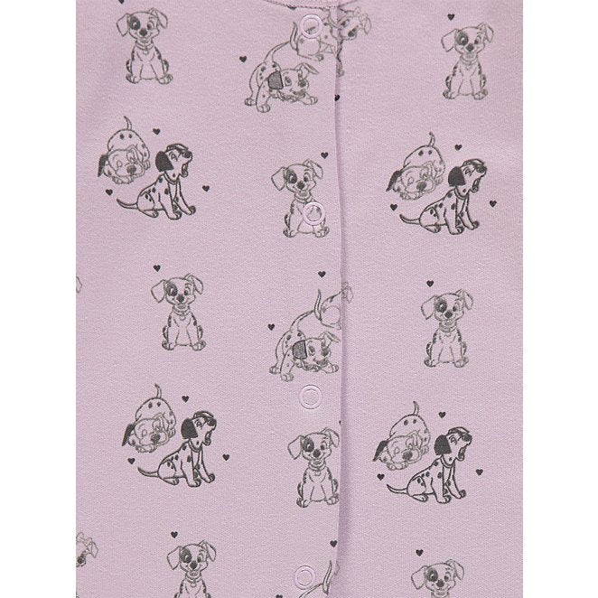 Disney 101 Dalmatians Frill Sleepsuits 3 Pack