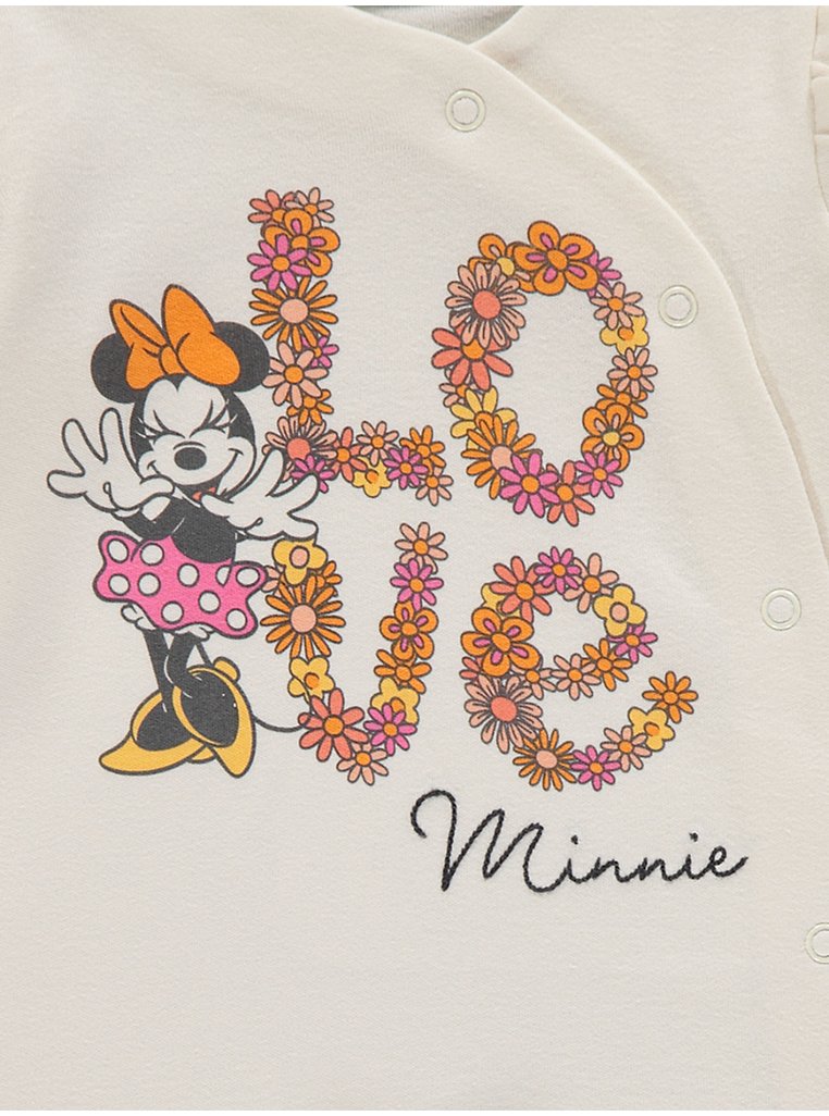 Disney Minnie Mouse Floral Love Sleepsuit