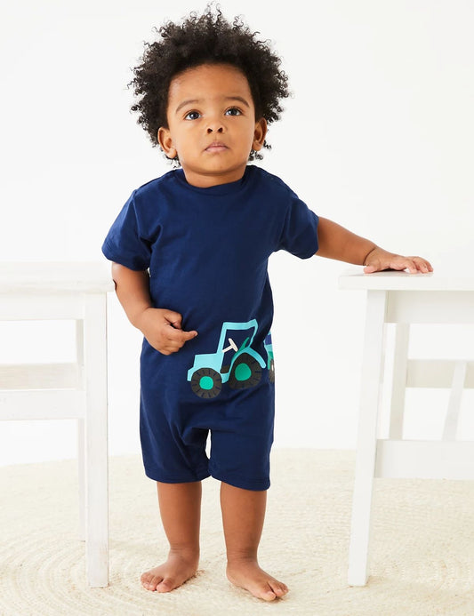 Pure Cotton Transport Romper