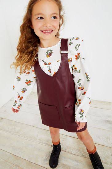 Woodland Pinafore dress