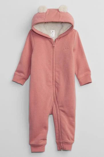 Gap Uinsex Logo Sherpa Rompersuit