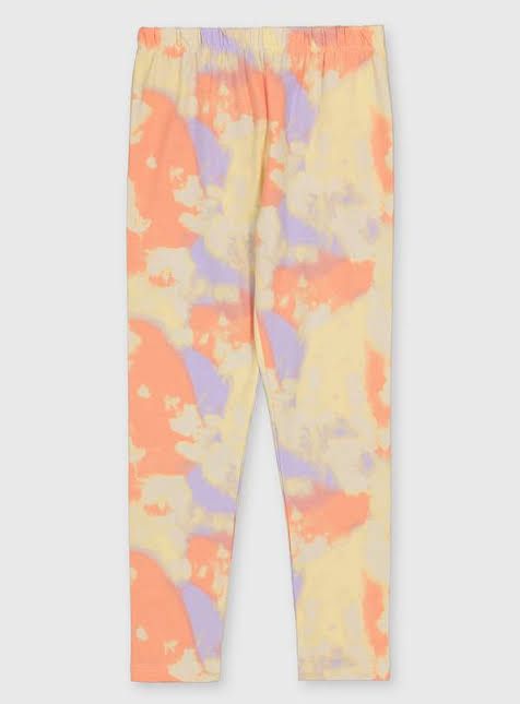 Pastel Tie Dye Jersey Leggings