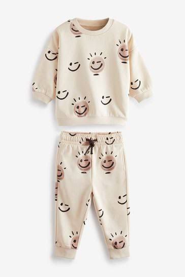 Knot funnel sweatshirt set