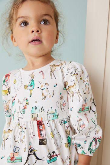Tiered Jersey Dress