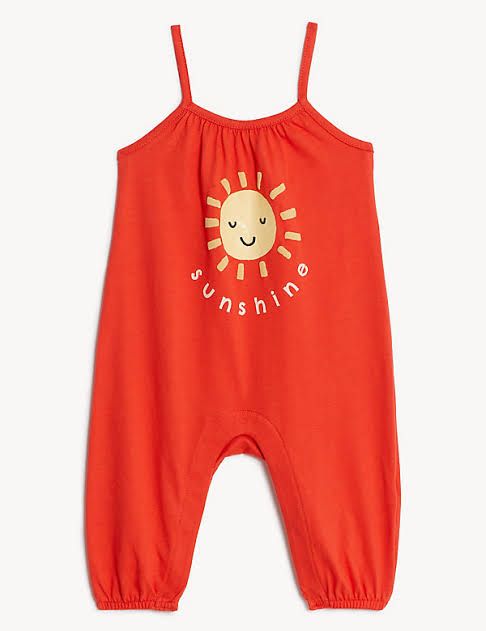 Pure Cotton Sunshine Romper