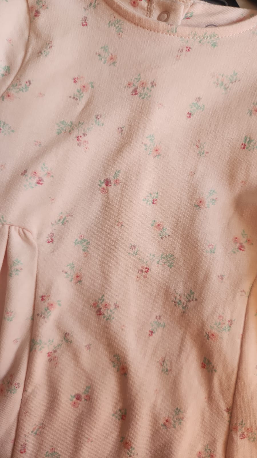 Baby Pink Fleece Lined Dress