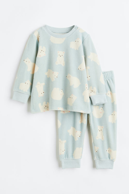 Polar bears Velour pyjamas