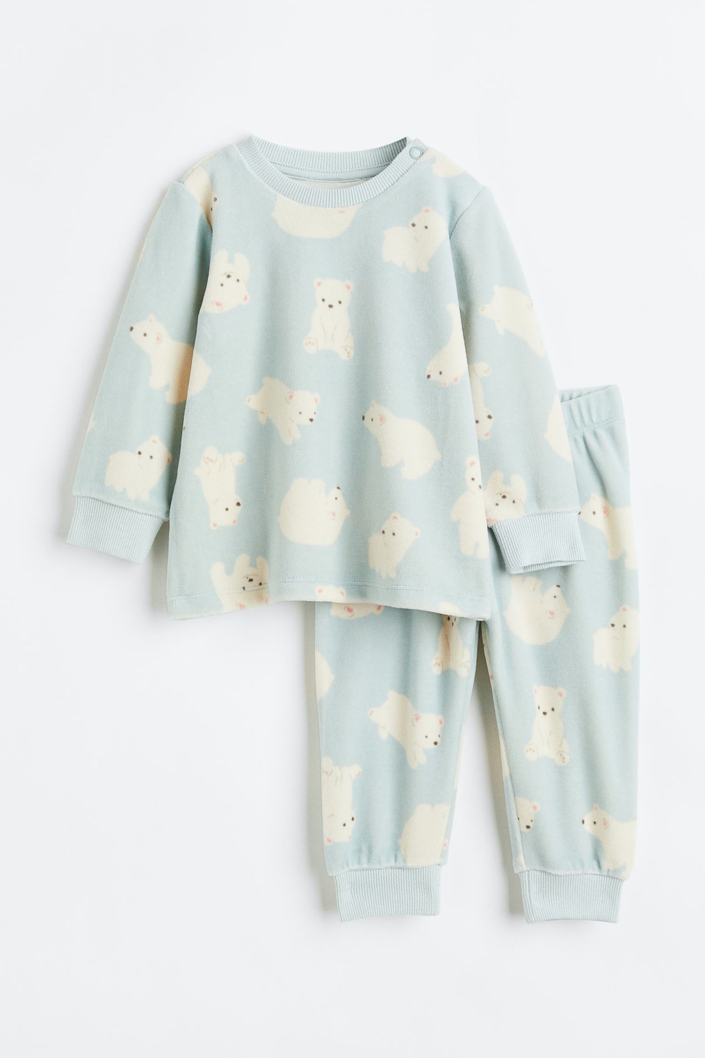 Polar bears Velour pyjamas