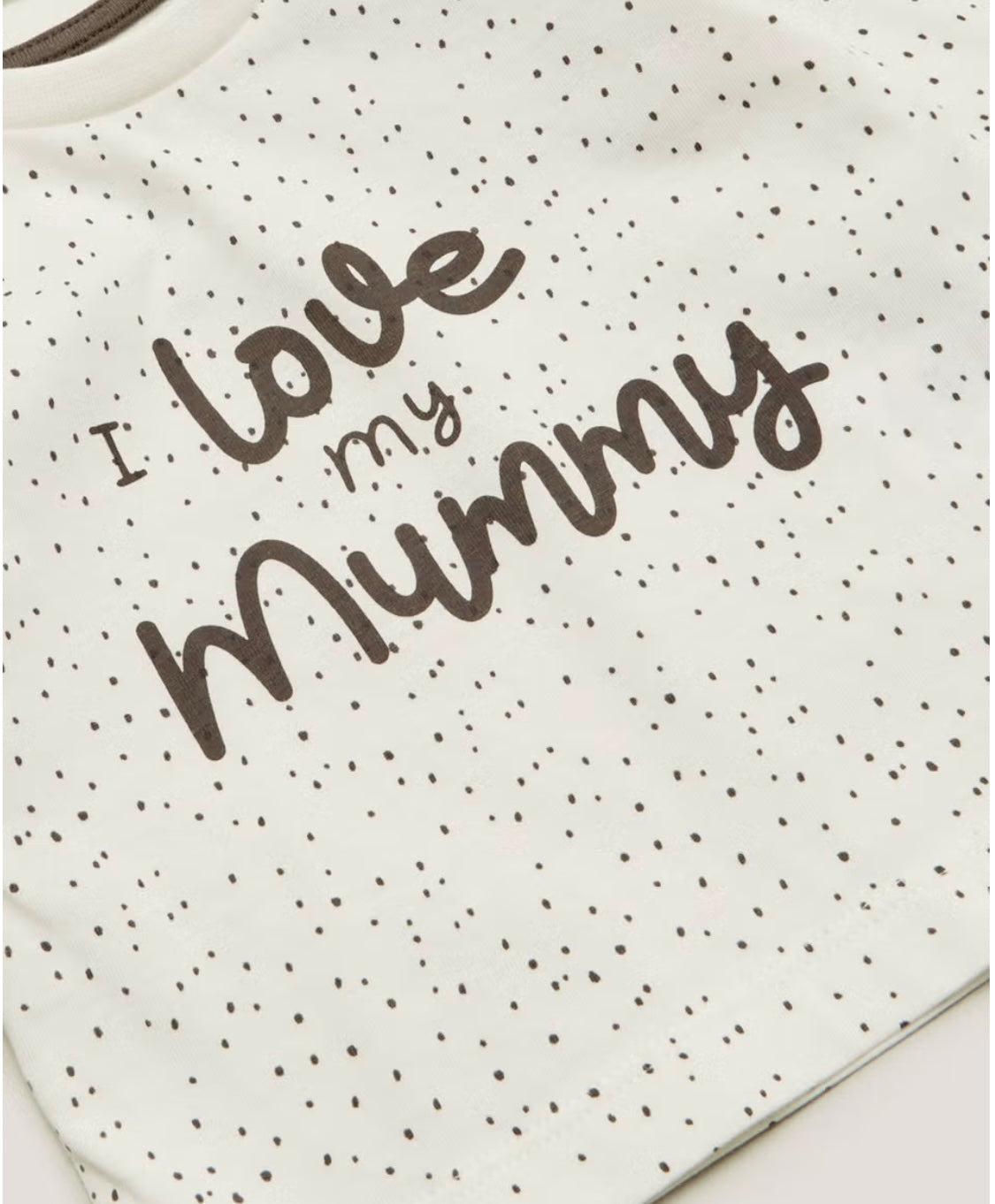 Baby Cream I Love My Mummy Long Sleeve T-Shirt
