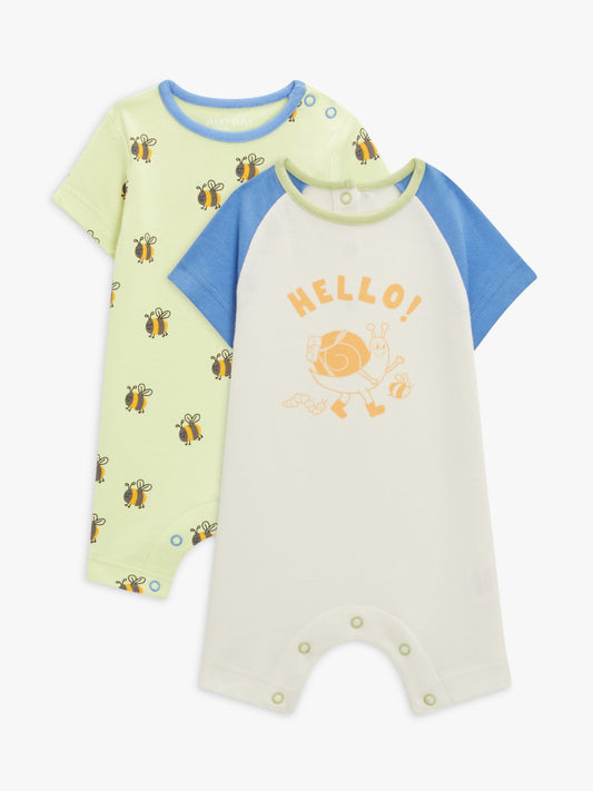 BABY HELLO BEE SHORT ROMPER