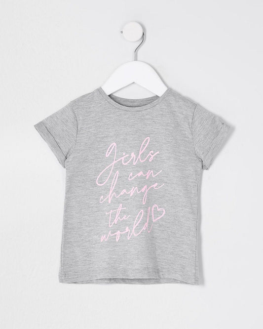 RI Girls can change the world T-shirt