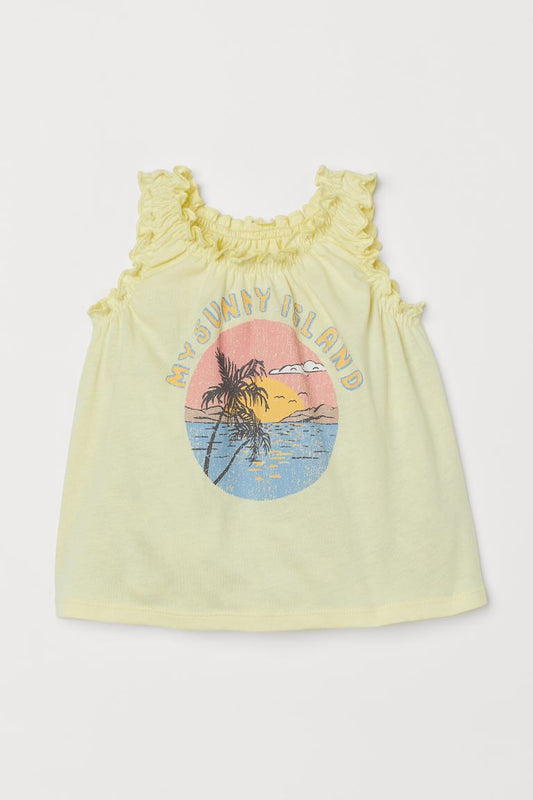 MY SUNNY ISLAND TOP BY H&M