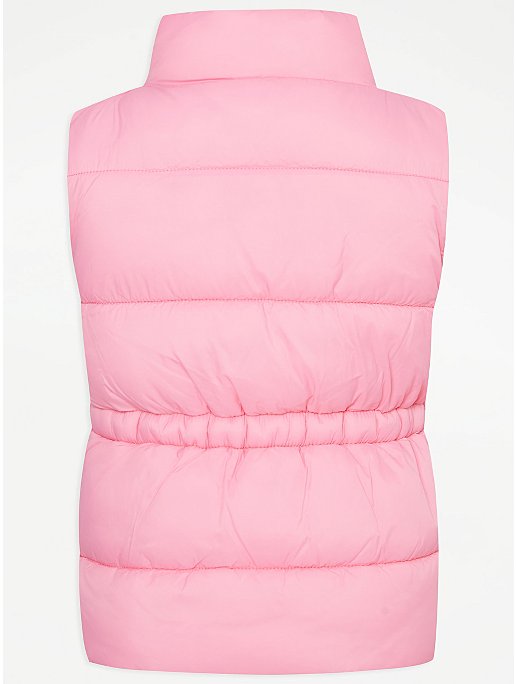 Pink Padded Gilet
