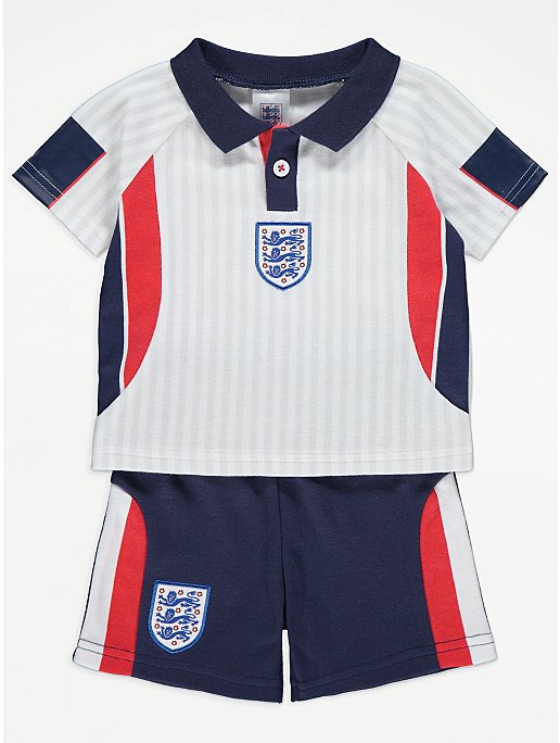 White England Football Kit
