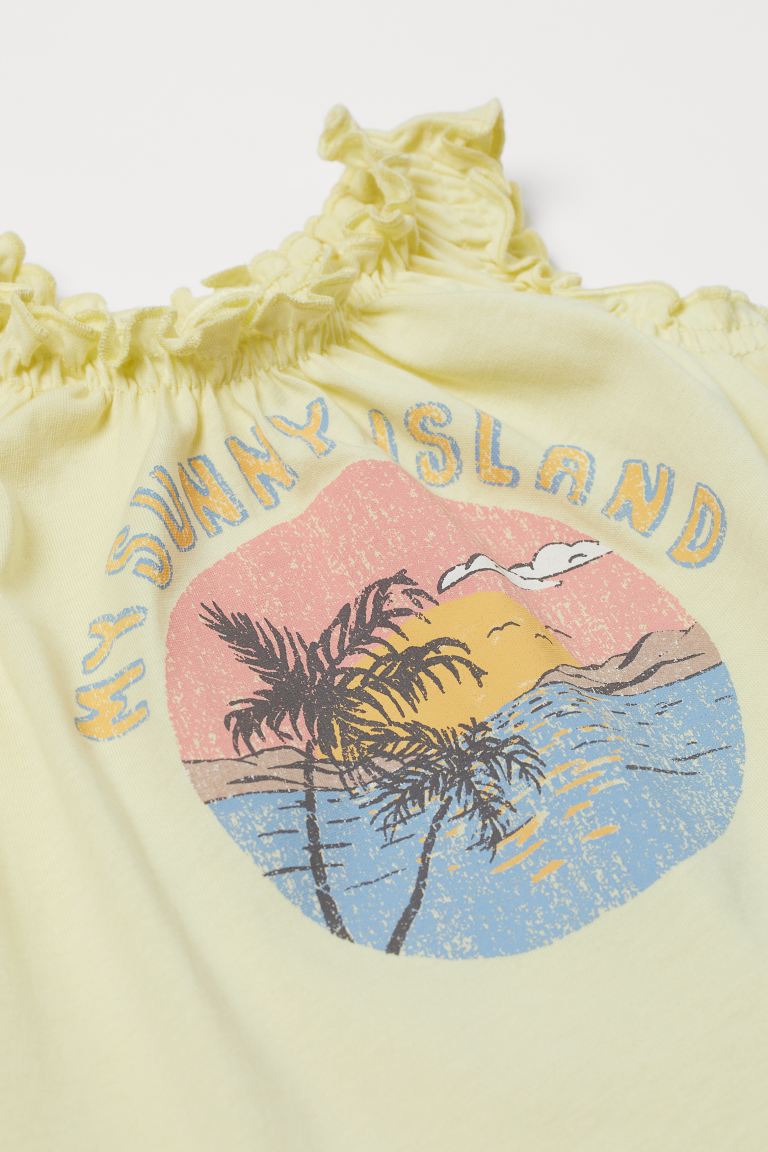 MY SUNNY ISLAND TOP BY H&M