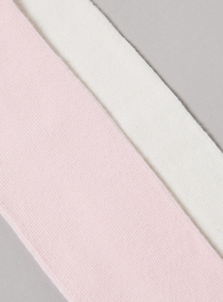 Pink & Cream Tights 3 Pack