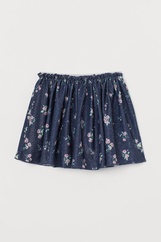 BLUE SHIMMER SKIRT