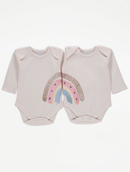 2 PACK TWIN BODYSUITS