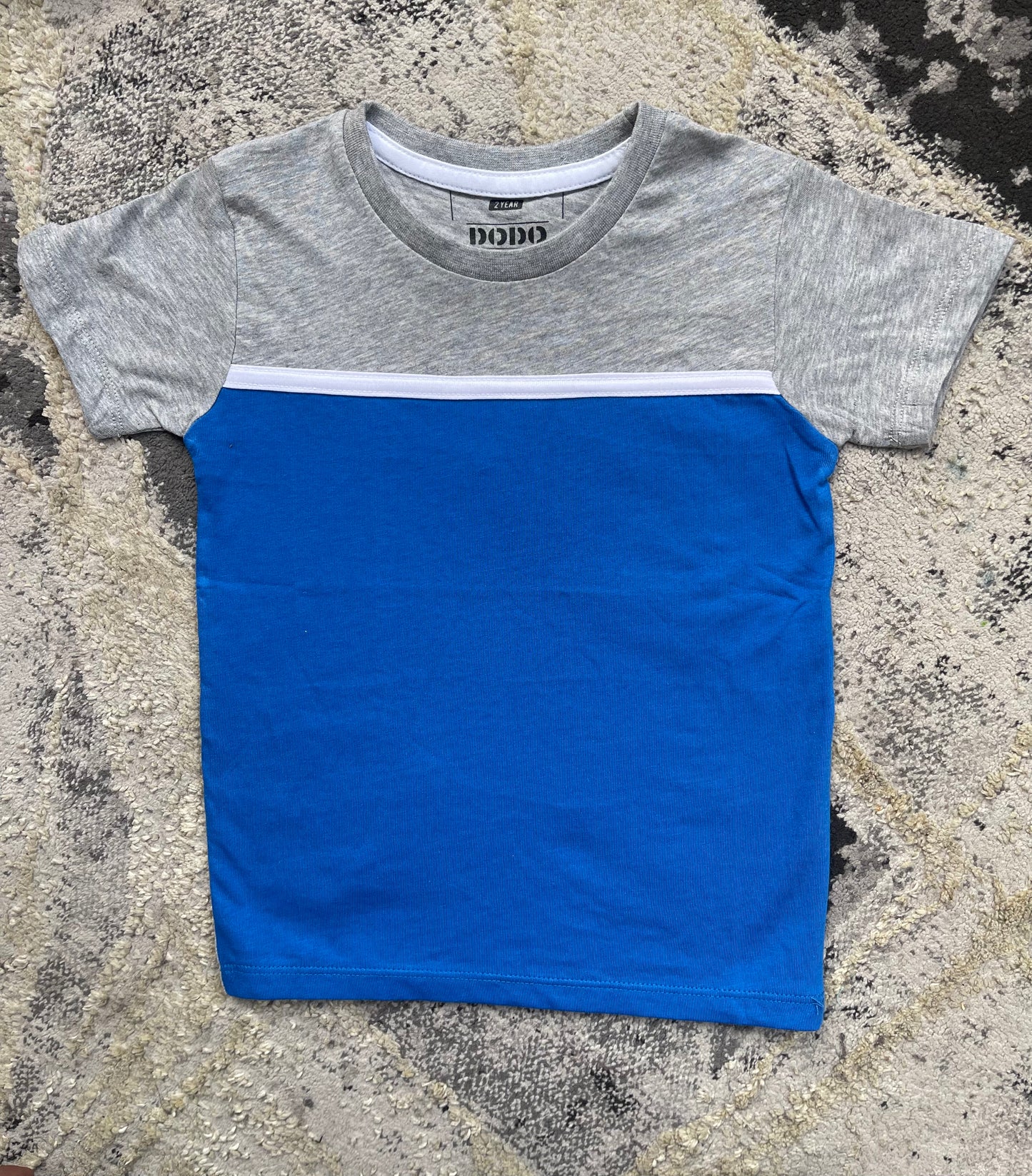Grey & Blue T-Shirt
