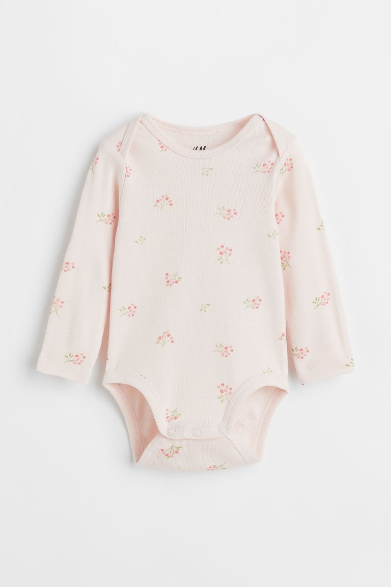 Organic Cotton Long-sleeved bodysuit
