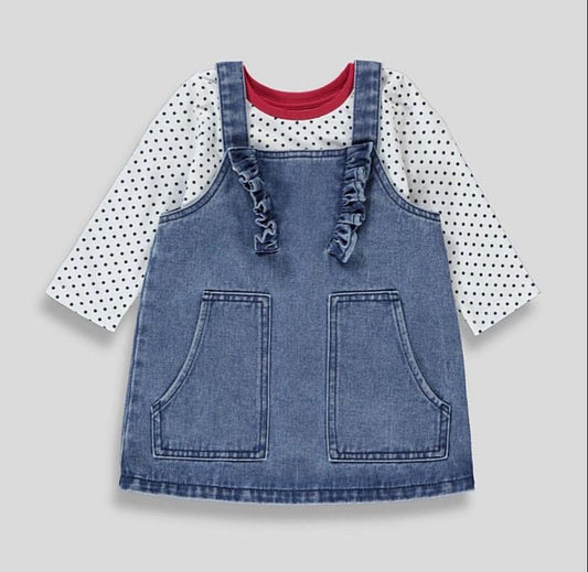 Denim Pinafore