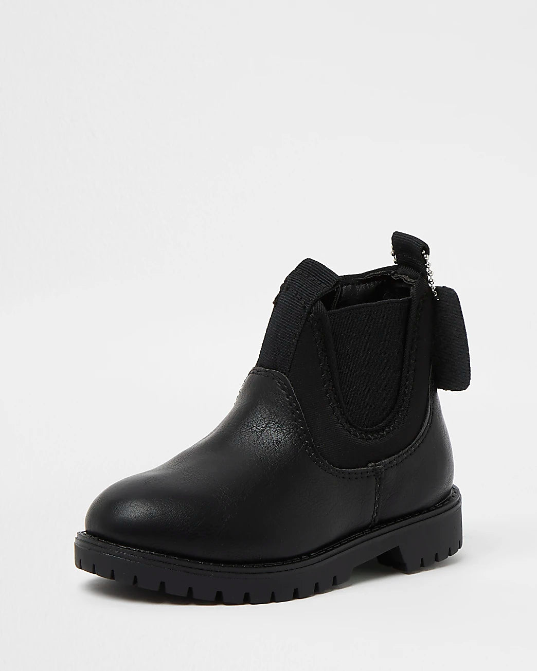 Mini Boys Black Chelsea Boots