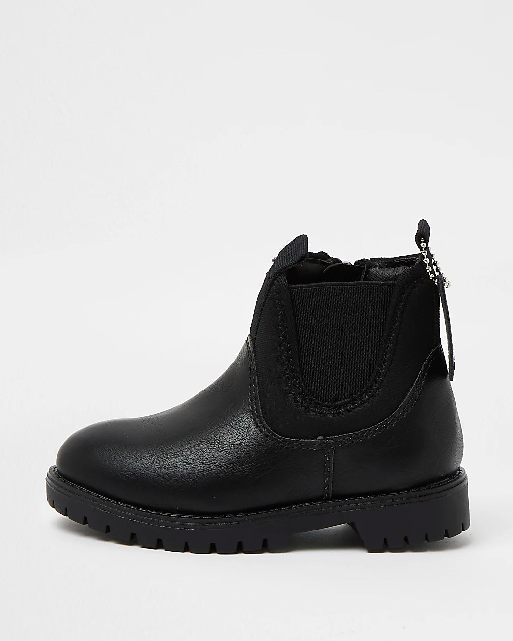 Mini Boys Black Chelsea Boots