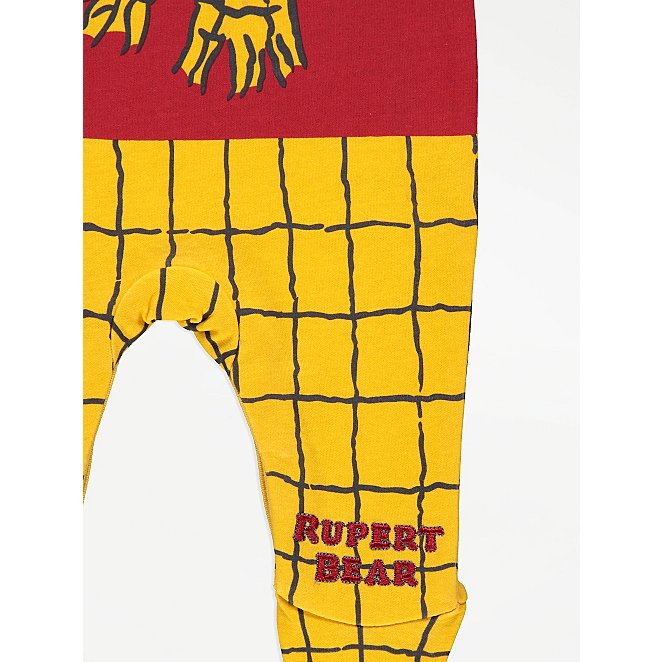 Rupert Bear Red Sleepsuit