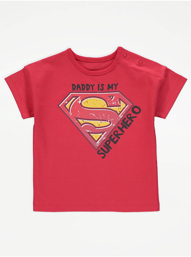 DC Comics Red Daddy Is My Superhero T-Shirt