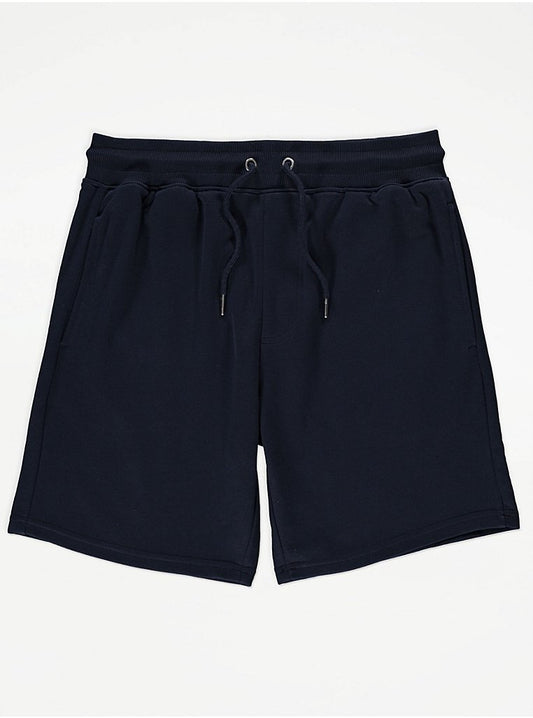 Navy Jersey Shorts