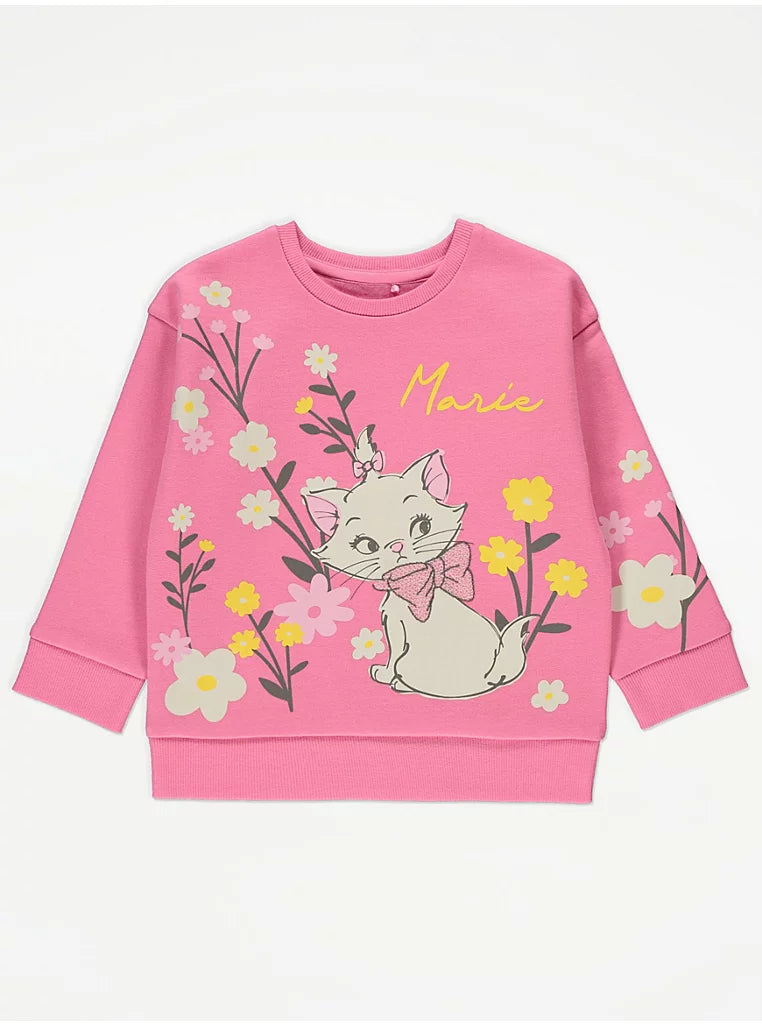 Disney The Aristocats Marie Pink Sweatshirt