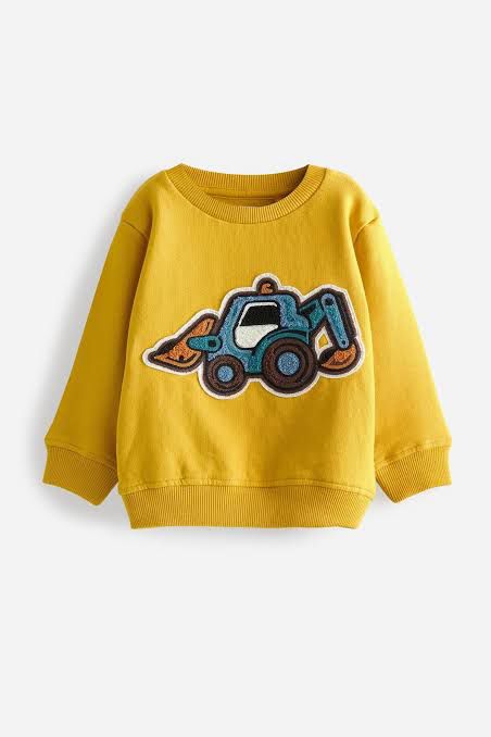 Bouclé Crew Neck Sweatshirt