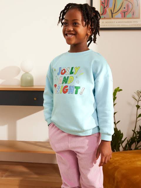 John Lewis ANYDAY Kids' Jolly & Bright Jumper