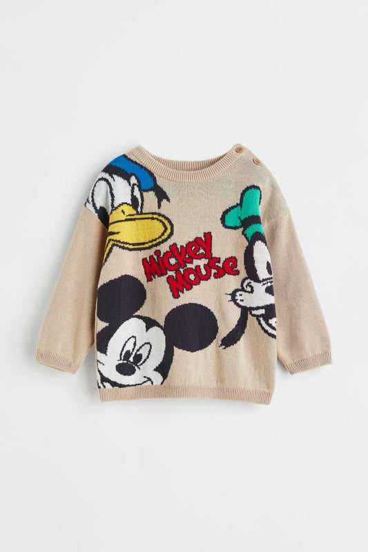 Mickey Mouse Jacquard-knit jumper