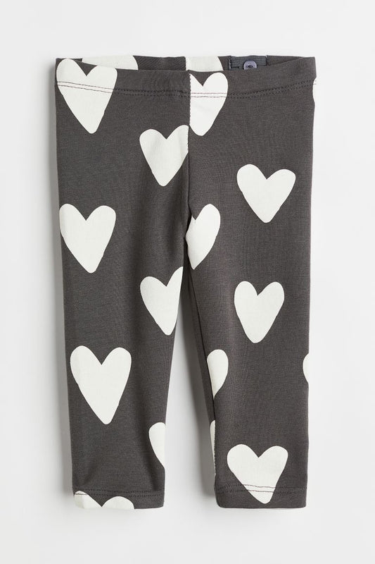 Hearts Cotton leggings