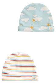 Cloud & Stripes cap pack of 2