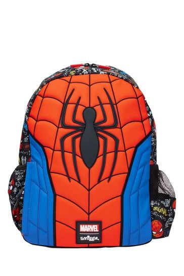 Smiggle Spider-Man Junior Character Hoodie Backpack