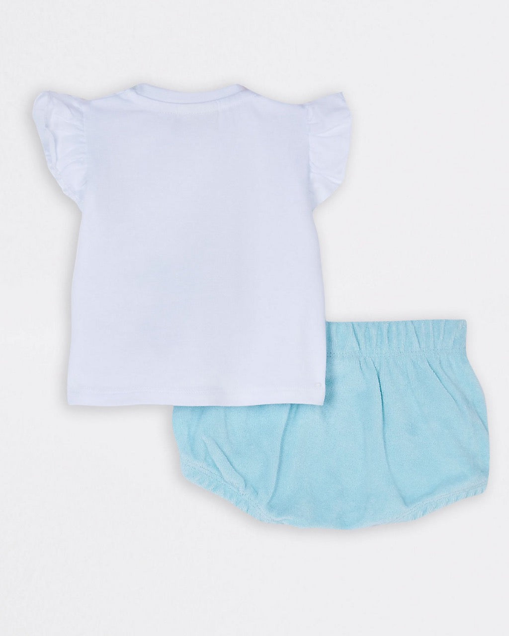 BABY CREAM 'BEACH BABE' BLOOMER SET