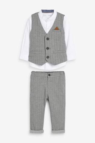 GREY FORMAL SUIT