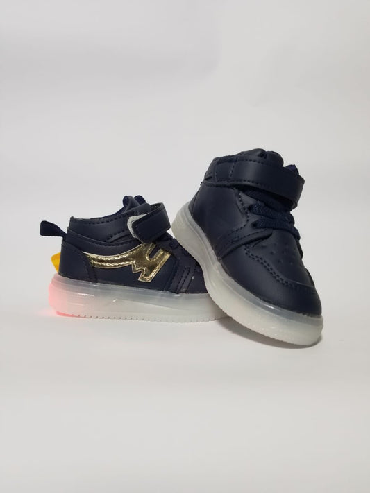 Navy LED Hi-Tops