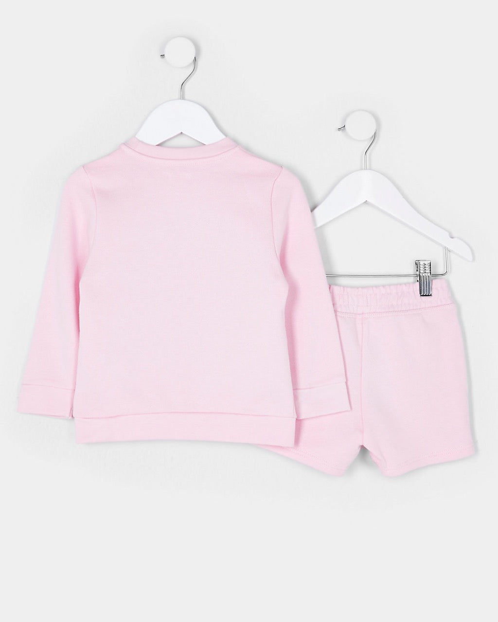 MINI BOYS PINK 'MINI REBEL' SWEATSHIRT OUTFIT