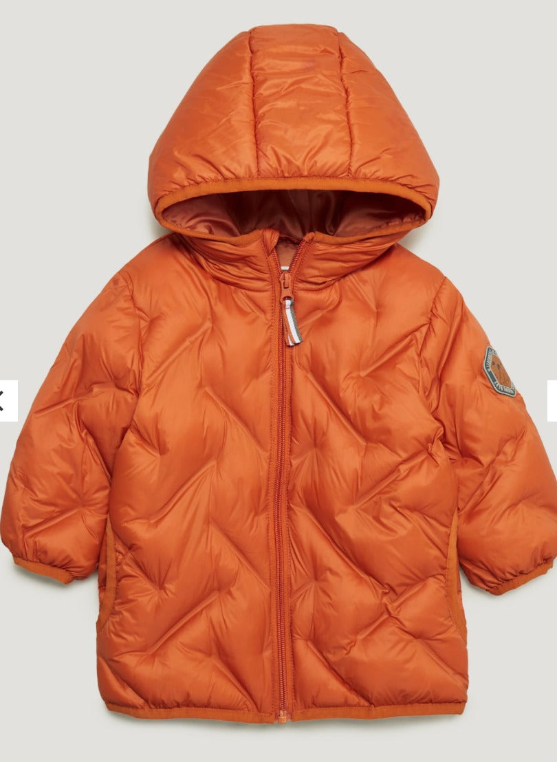 Unisex Orange Heat Sealed Jacket