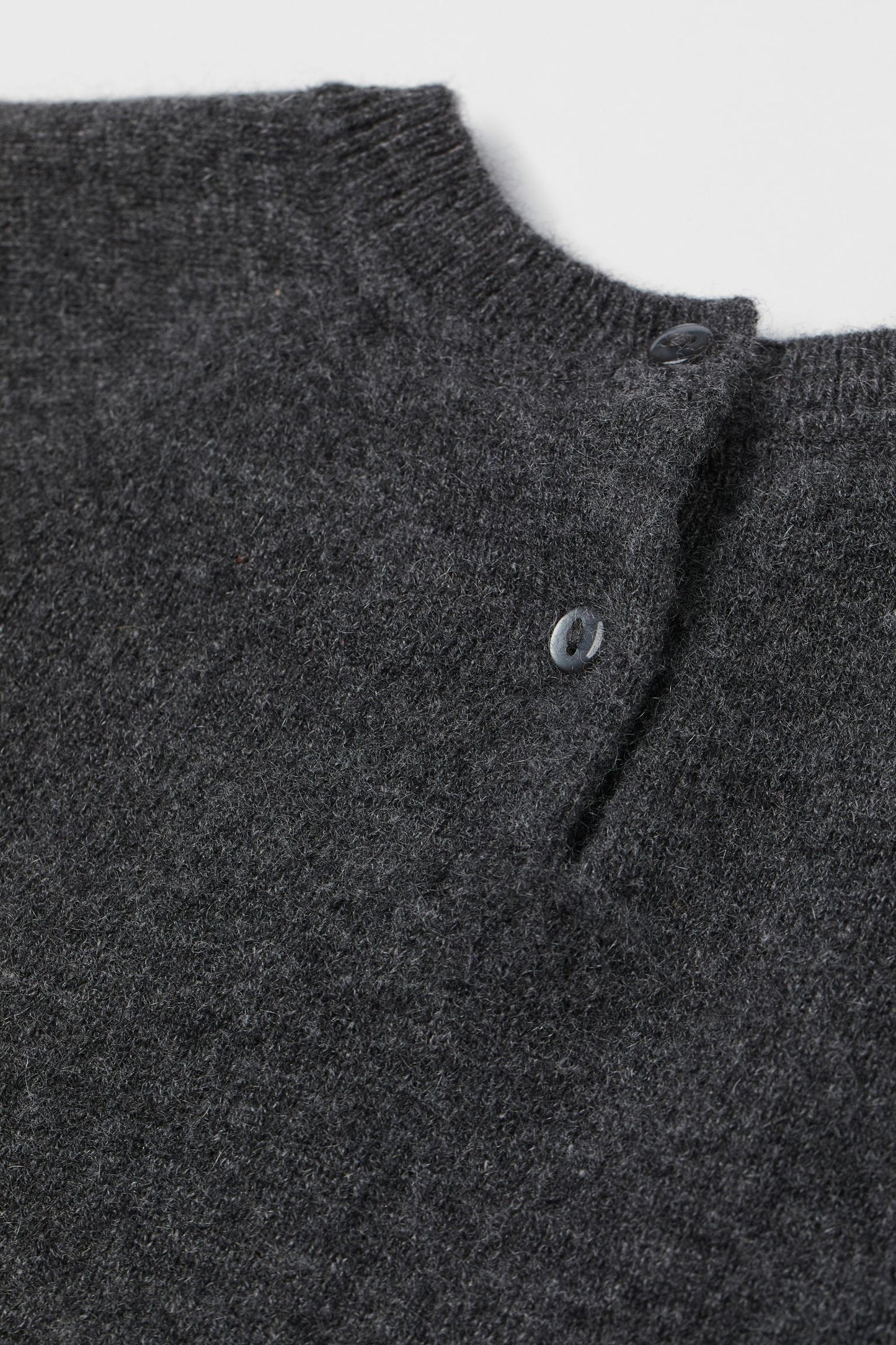 Dark grey marl Cashmere jumper