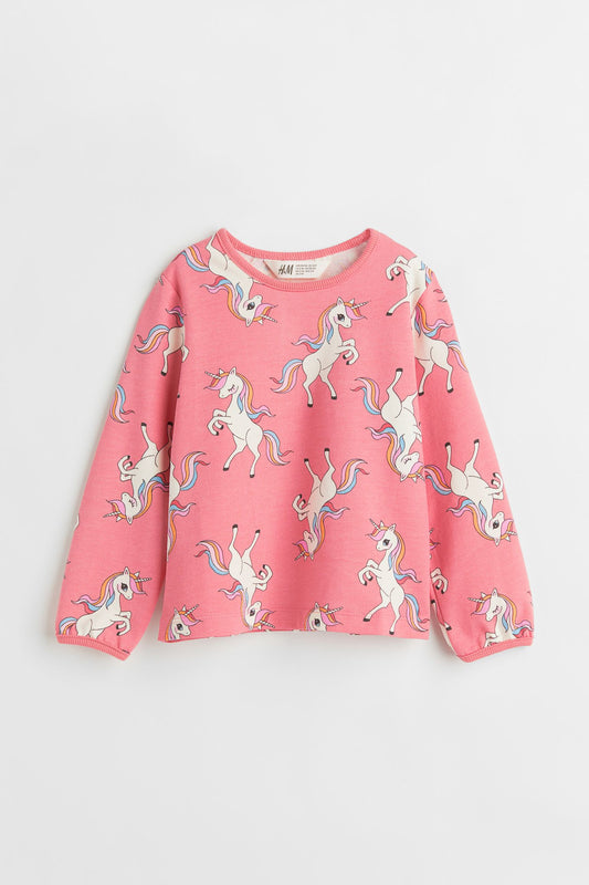 Unicorns Cotton sweatshirt