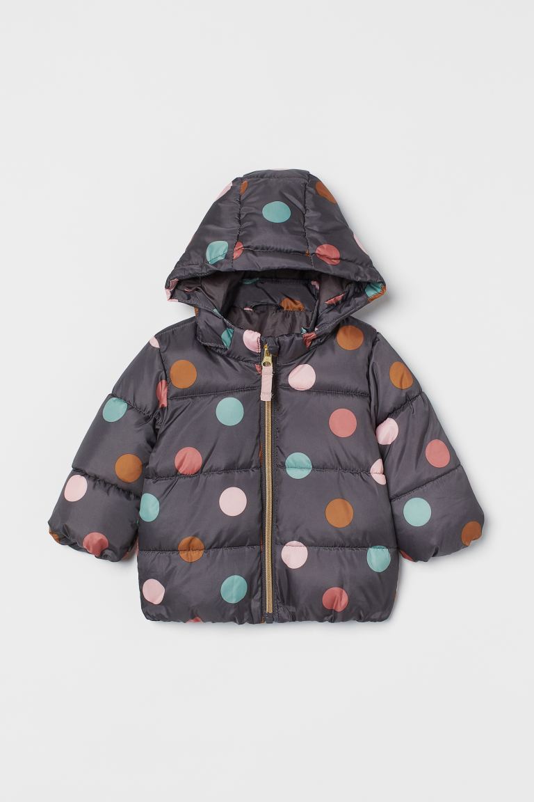 Hooded puffer jacket