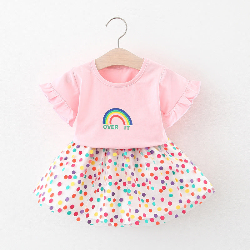 Rainbow tutu outfit