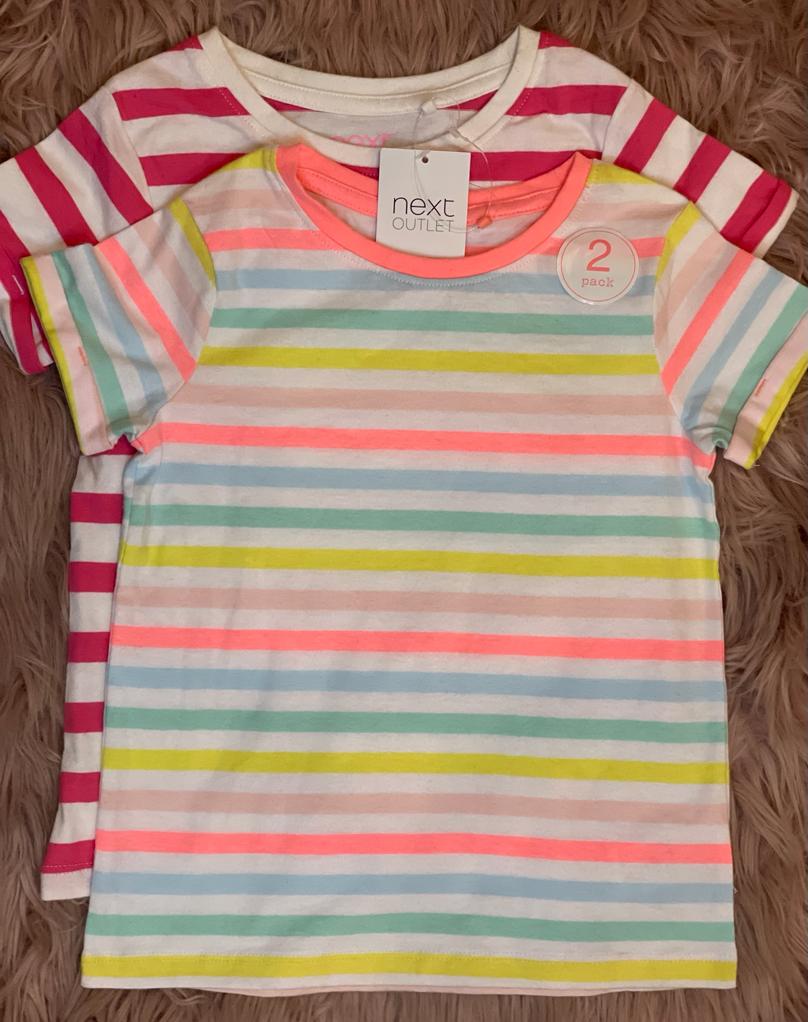 Stripe pack of 2 shirts