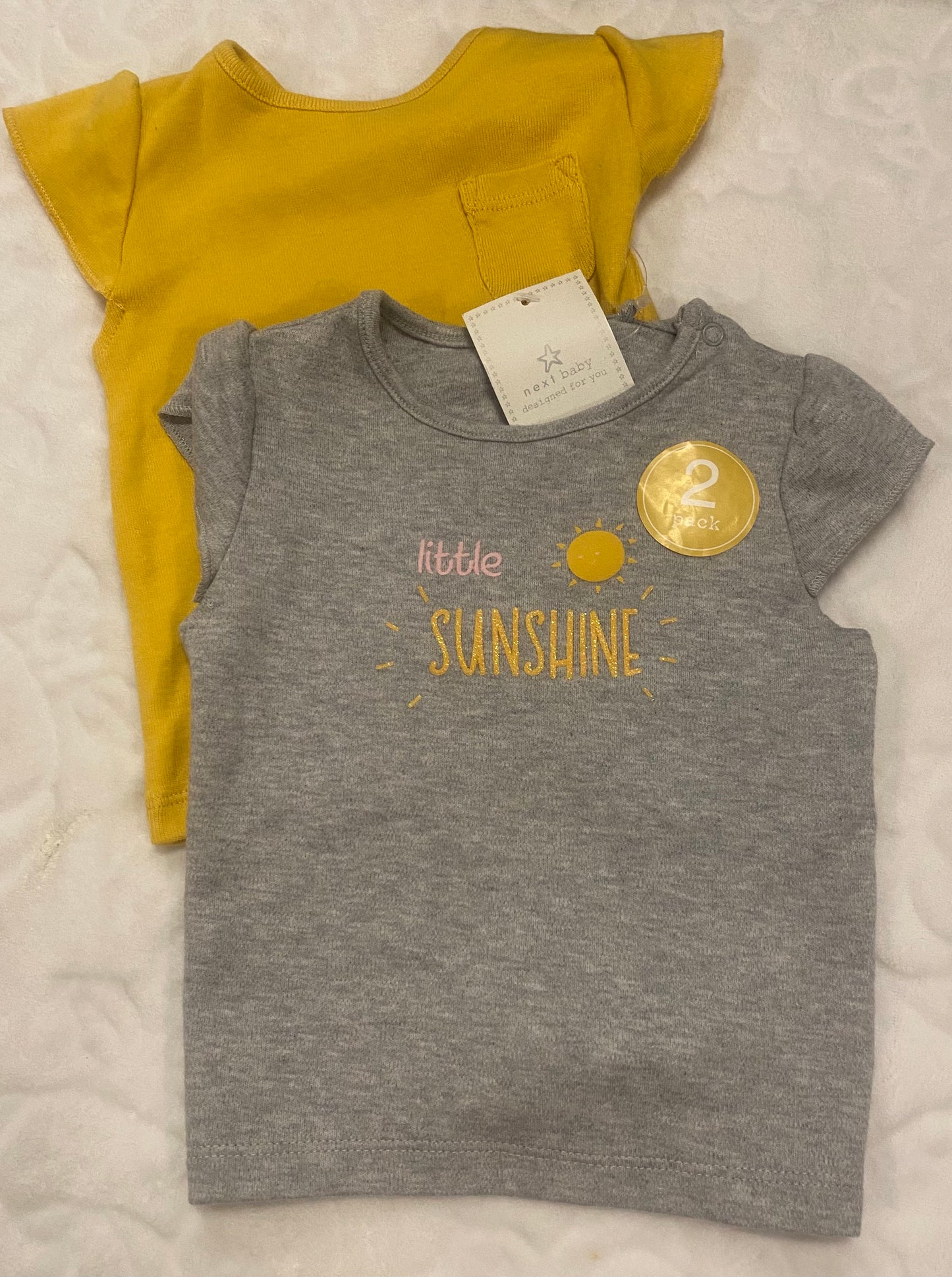 Little sunshine pack of 2 shirts